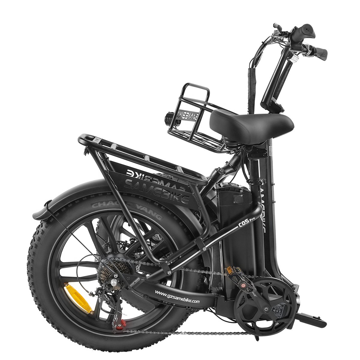 EU Stock Electric Folding City Bike 20 Inch Aluminum Fat Tire E Bike 48V 750W 13AH Ebike