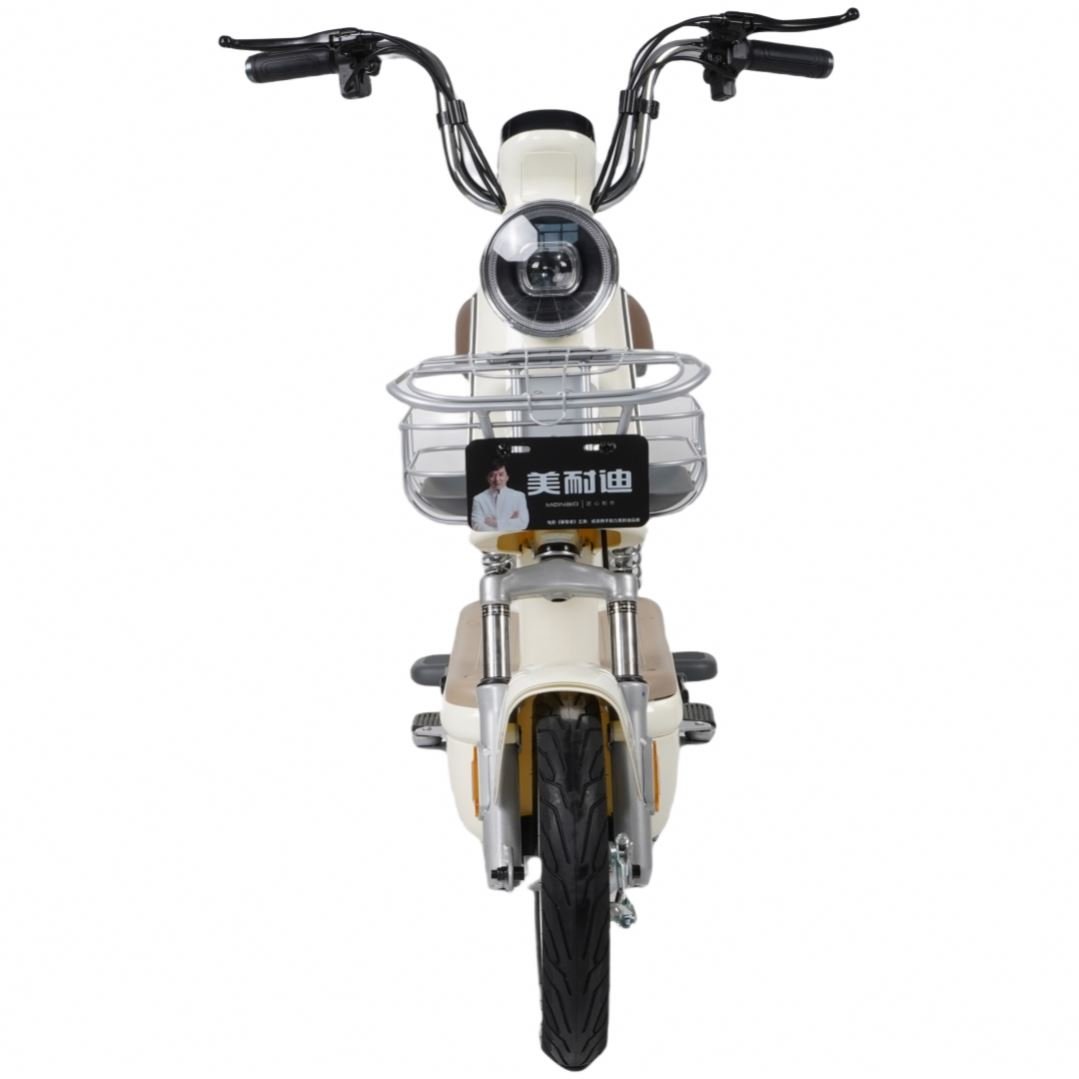 Long Range Travel Bicycle Electric Scooter Bike 350W Motor 4-8h Recharging Time 6 Speed Integrated Lead-Acid Commuting City