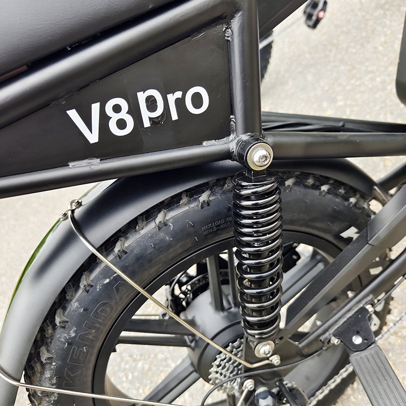 OUXI V8 PRO 24 Inch Electric Mountain Bike Big Tire Fat E Bikes Adults 25km/h Speed 60km Range Lithium Buy USA/EU Warehouse