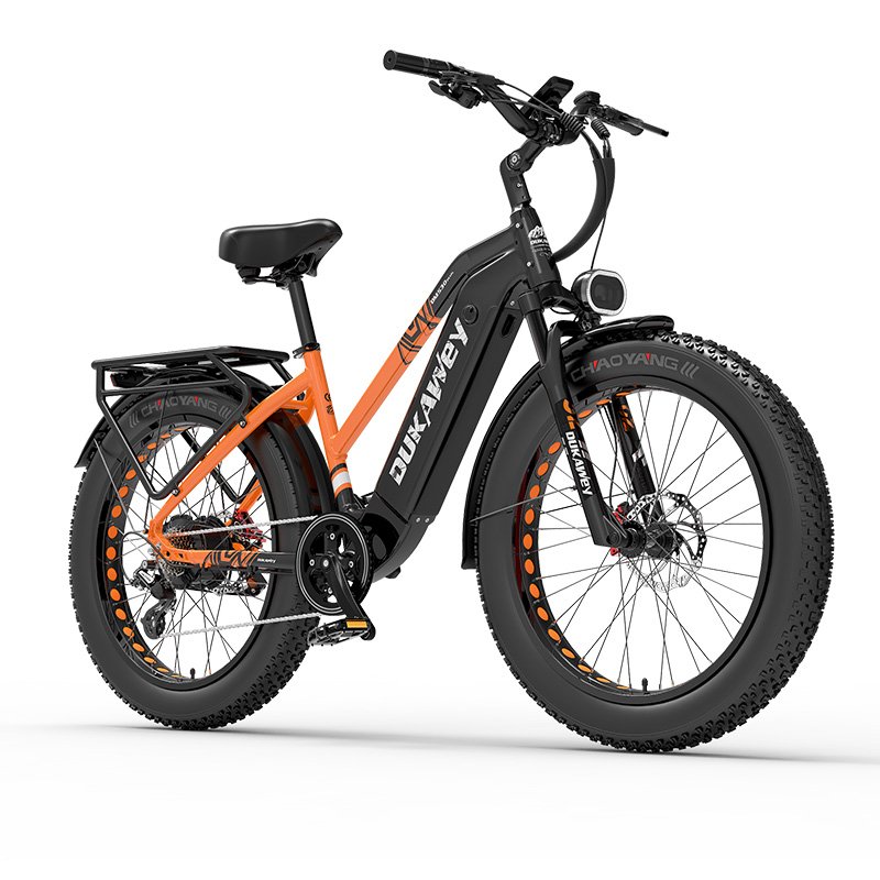 Dukawey DM530 plus electric bike adult 1000W city ebike 26 inches fat e mountain bike 52V20Ah bicycle electric