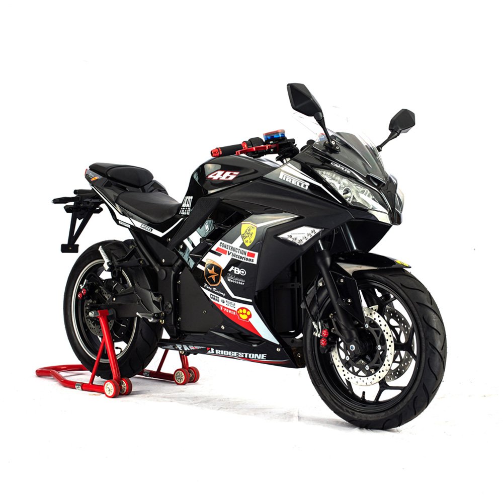 Adultos Motos Electrica Chinas Powerful Electric Scooter high quality 3000W 5000w 72V 55Ah Electric Motorcycle
