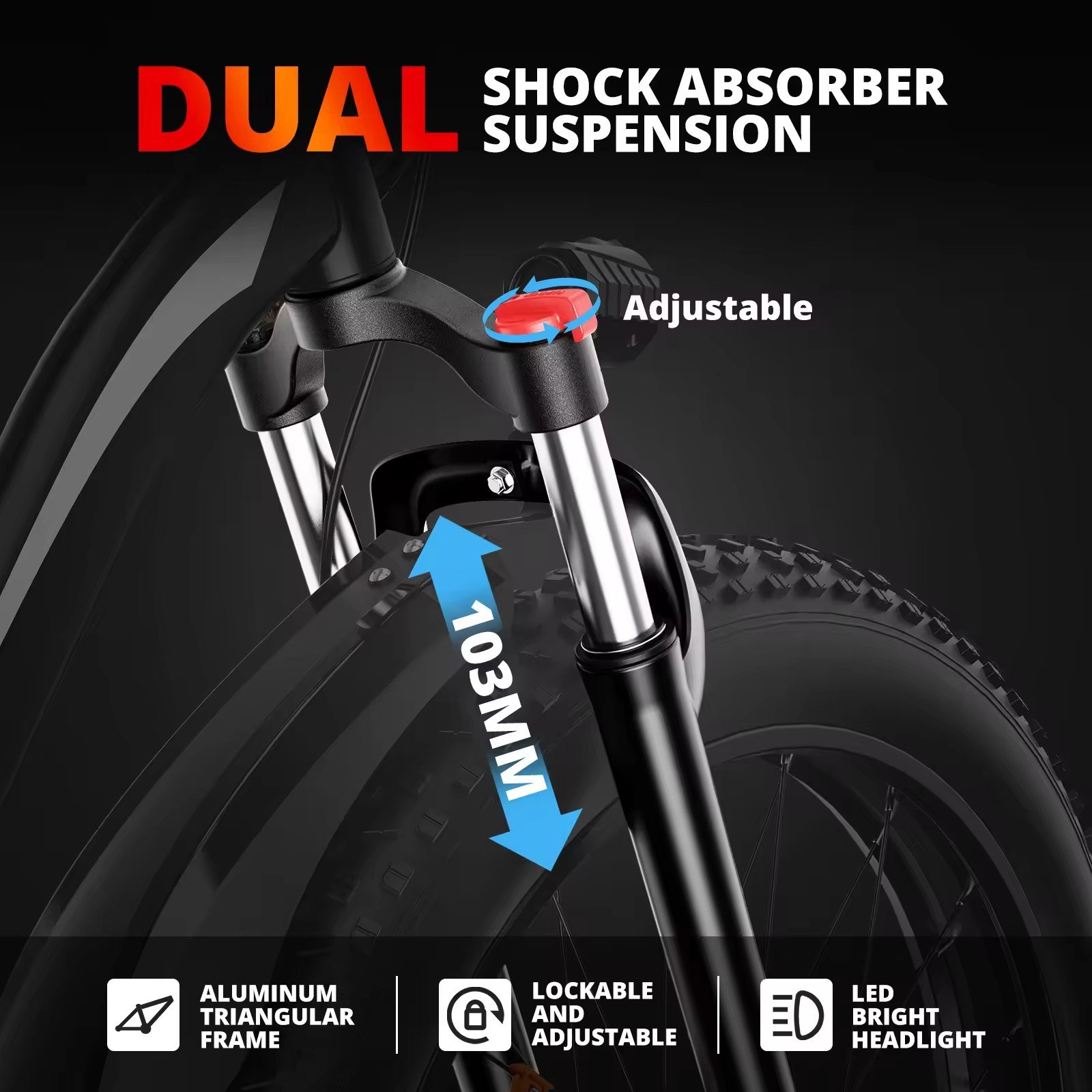Electric Mountain bike 1000W 15ah gear speed elcykel 26 inch Big Iwheel electrica Fat Tire Bicycle Mountain Ebike