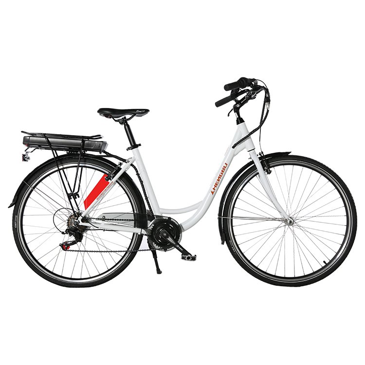 ZHENGBU X4 28inch 36V 7.5AH Steel Frame Shimano 7 Speed Electric City Bike