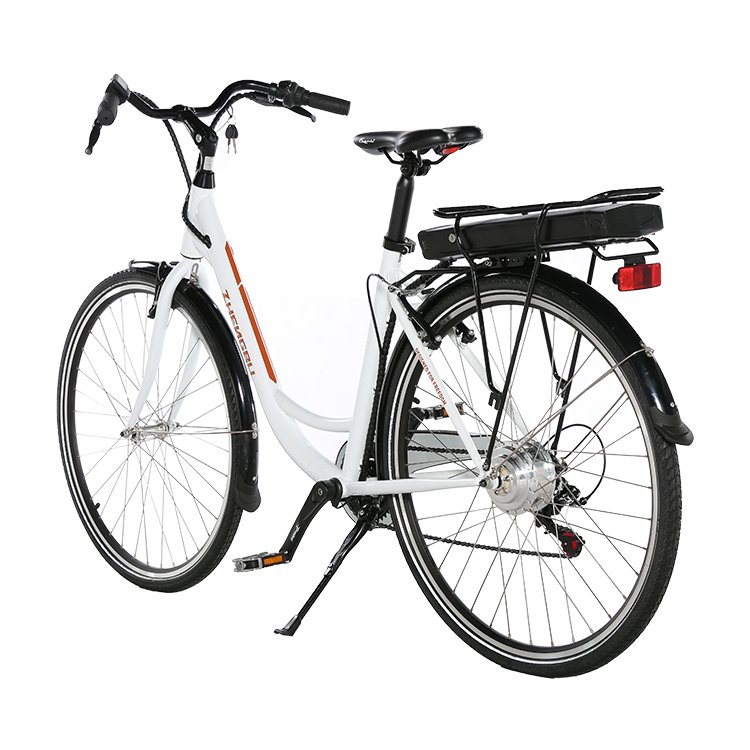 ZHENGBU X4 28inch 36V 7.5AH Steel Frame Shimano 7 Speed Electric City Bike