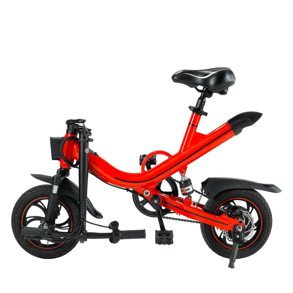 Ouxi V1 Eu Warehouse In Stock 250w Foldable Electric Bike 12/14/16 Inch E-bike 25km/h Mini E-bicycle Folding City Ebike With Ce