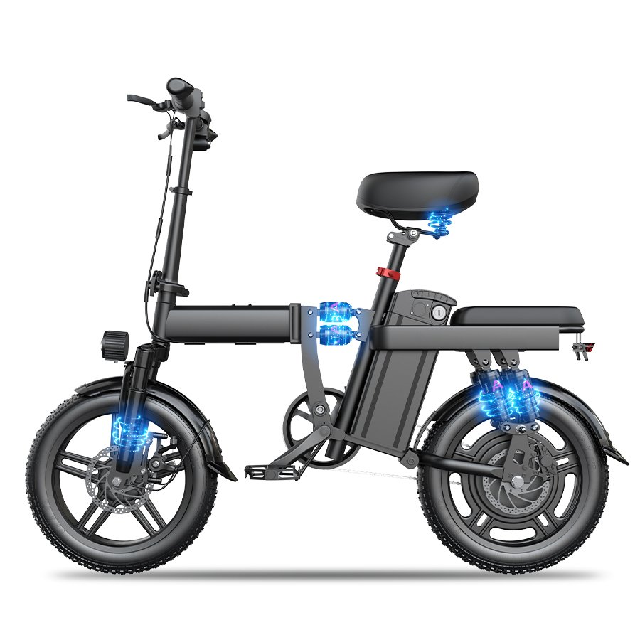 1000w 16inch Fat Tire E-bike 20ah Urban Electric Bicycle 50km/h Adult Fatbike