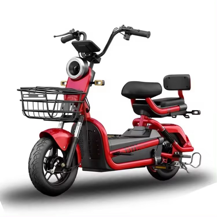 High Power 2 Seat 350w Fat Tire Copper Motor Ebike Bike Electric Bicycles