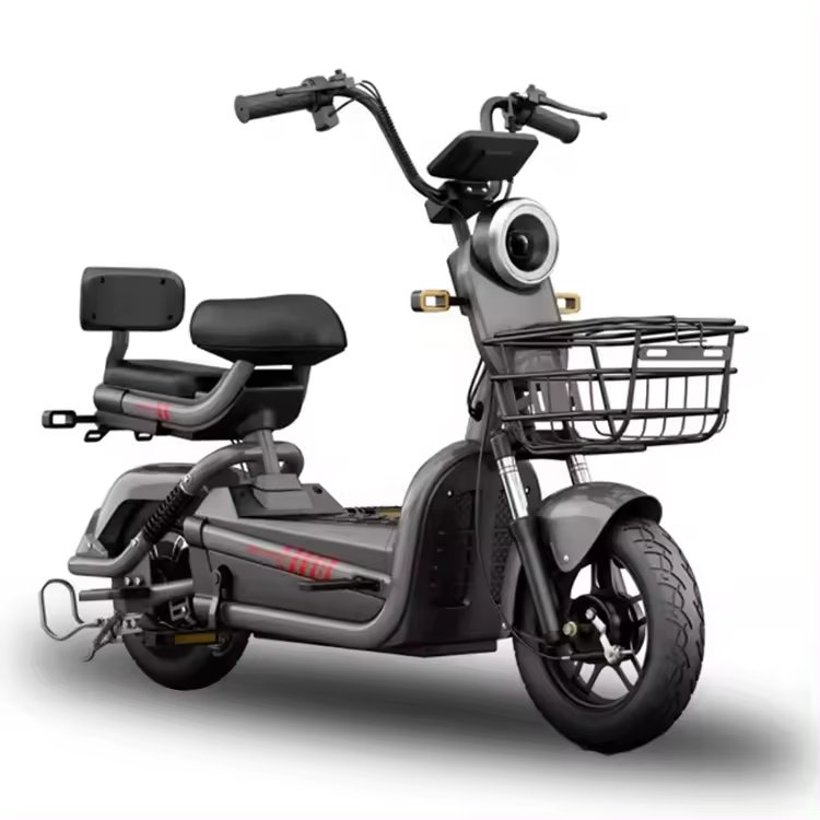 High Power 2 Seat 350w Fat Tire Copper Motor Ebike Bike Electric Bicycles