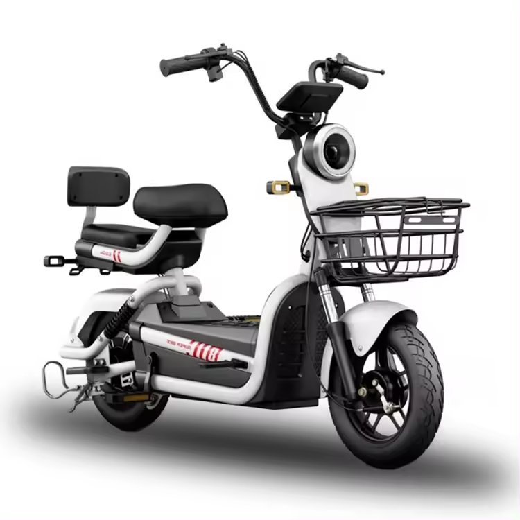 High Power 2 Seat 350w Fat Tire Copper Motor Ebike Bike Electric Bicycles