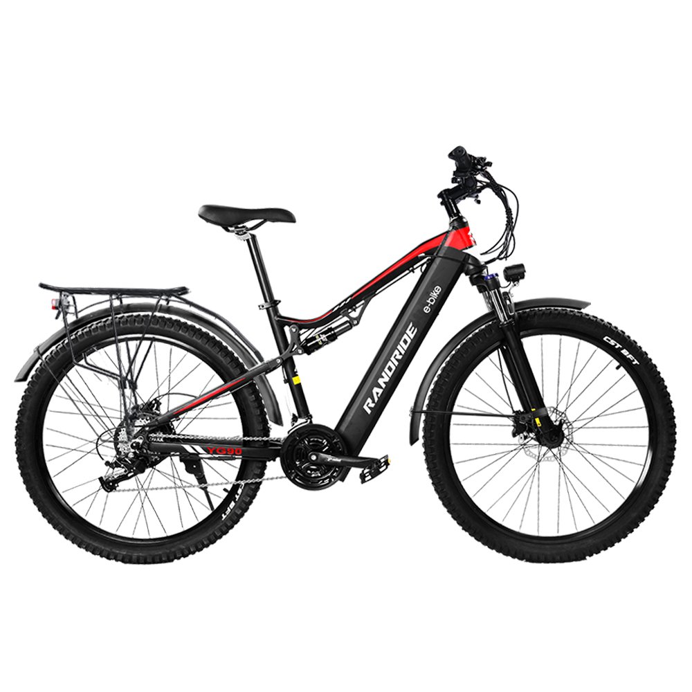 RANDRIDE YG90 1000W Adult Electric Bike Cruiser Electric Bicycle 45KM/H Pedal Assist Mountain Mtb Bike Wholesale Price