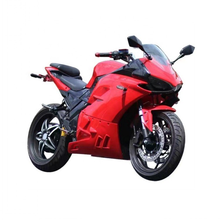 New electric racing motorcycle sportbike Dragon