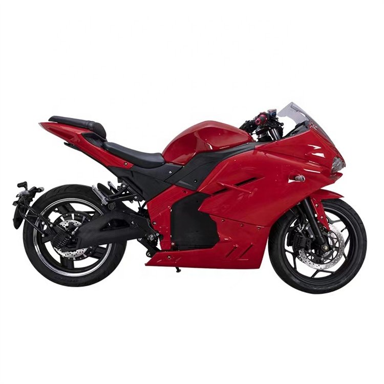 New electric racing motorcycle sportbike Dragon