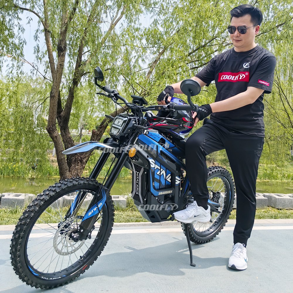COOLFLY 2024 Talaria Sting R MX 8000W Mountain Bike Powerful Off-Road Electric Motorcycle with 60V 45AH Battery
