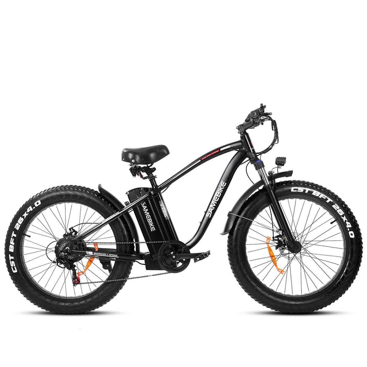 2022 New arrival EU warehouse 750w 48v 7 Speed Gears fat tire aluminium electric mountain bike e bike ebike