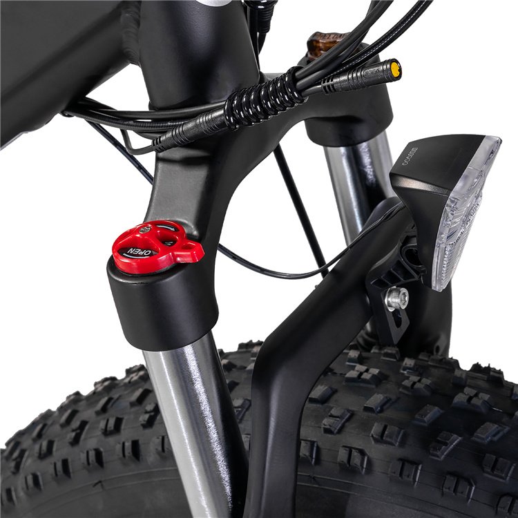 LAMASSU most powerful electric bicycle fat tire 500w 250w 26inch electric full suspension mountain bike