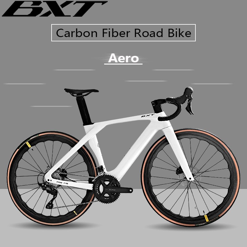 BXT factory price 2024 New Carbon Road Bike High Quality for Racing and Endurance Cycling Lightweight Carbon Road bicycle