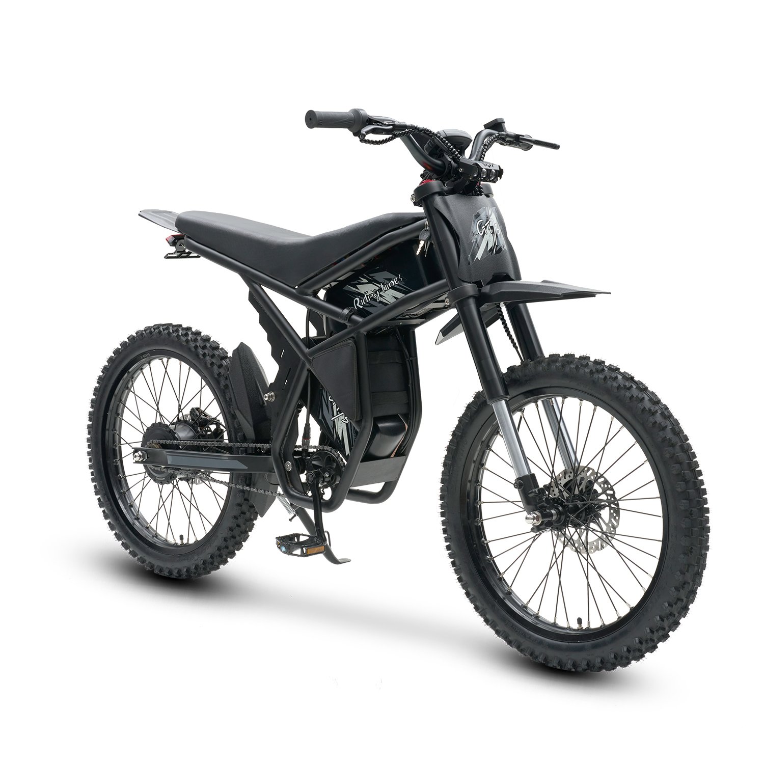 EU US 25 Inch Fat Tire Ebike 6000W Motor Big Battery Electric Cycle Electric Bicycle Full Suspension 60V Best Mountain E Bike