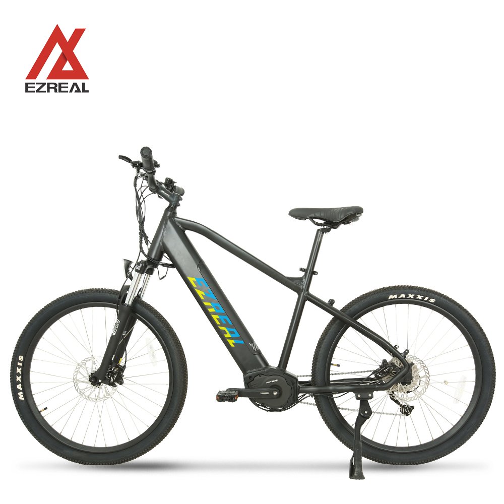 36V 250W 15ah Central Motor Electric Mountain Road Bike 27.5 Inch Fat Tire Shimano Derailleur Aluminum Alloy Frame Motor Wheel