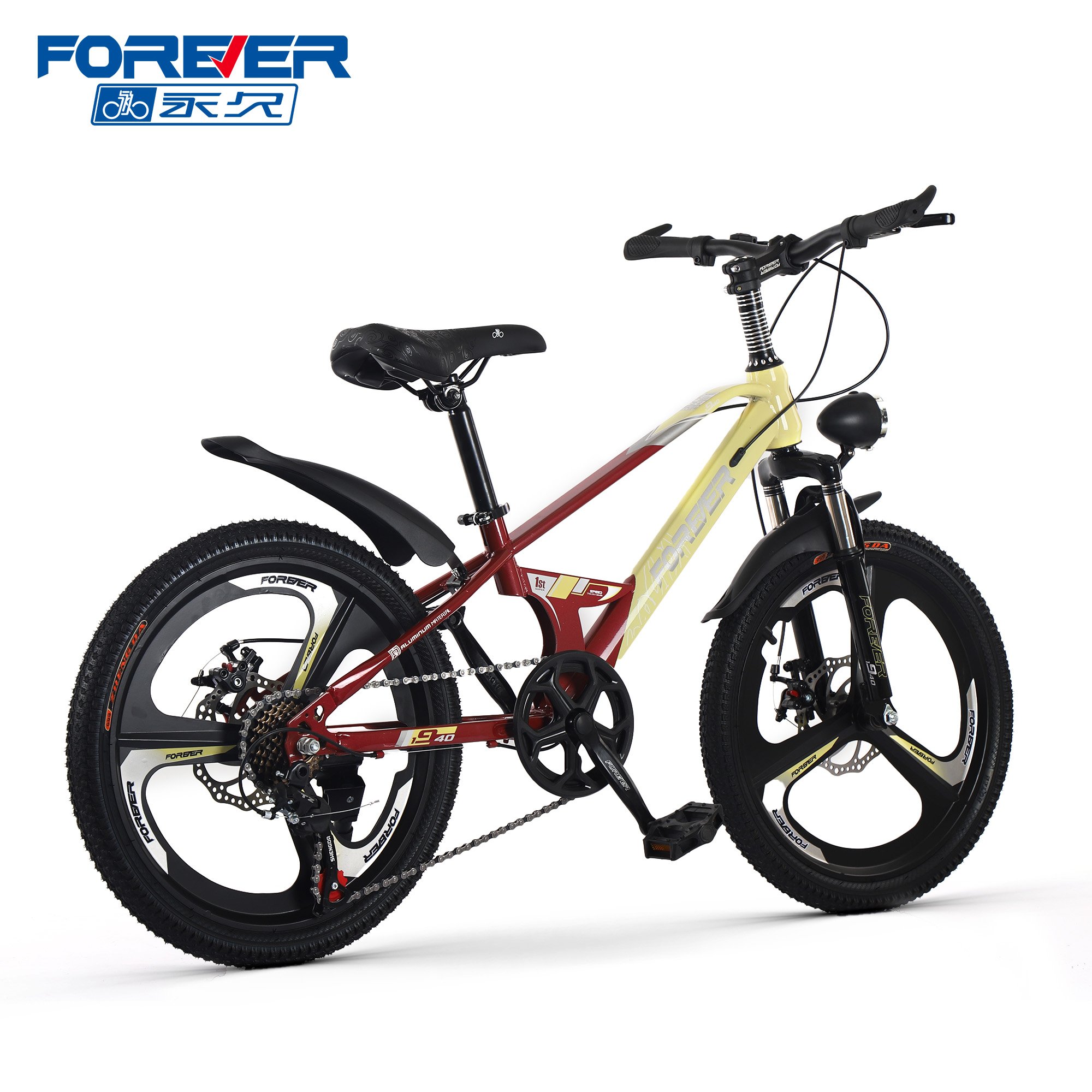 FOREVER 2023 Factory New Product 20/22 Inch single Speed Steel Student Bicycle Mini Bike For Children Mountain Bike