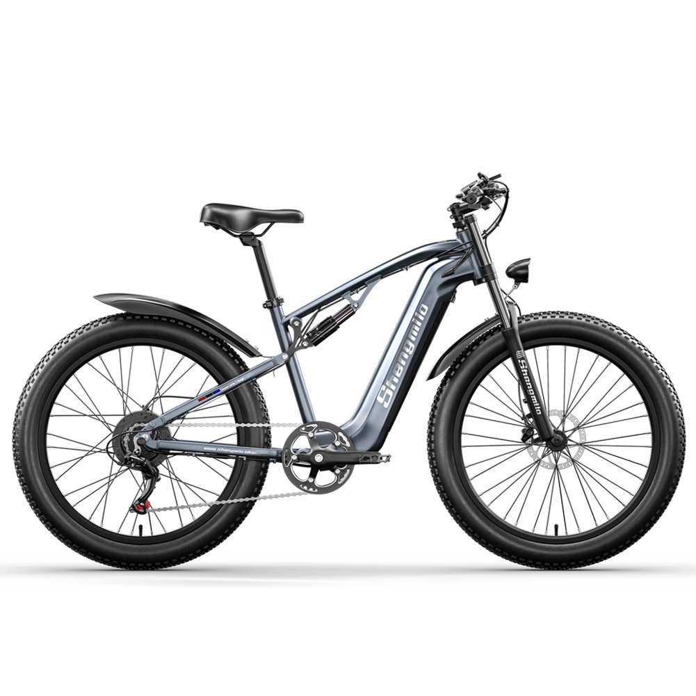SHENGMILO MX05 FULL SUSPENSION ELECTRIC MOUNTAIN BIKE 48V 17.5AH 90KM
