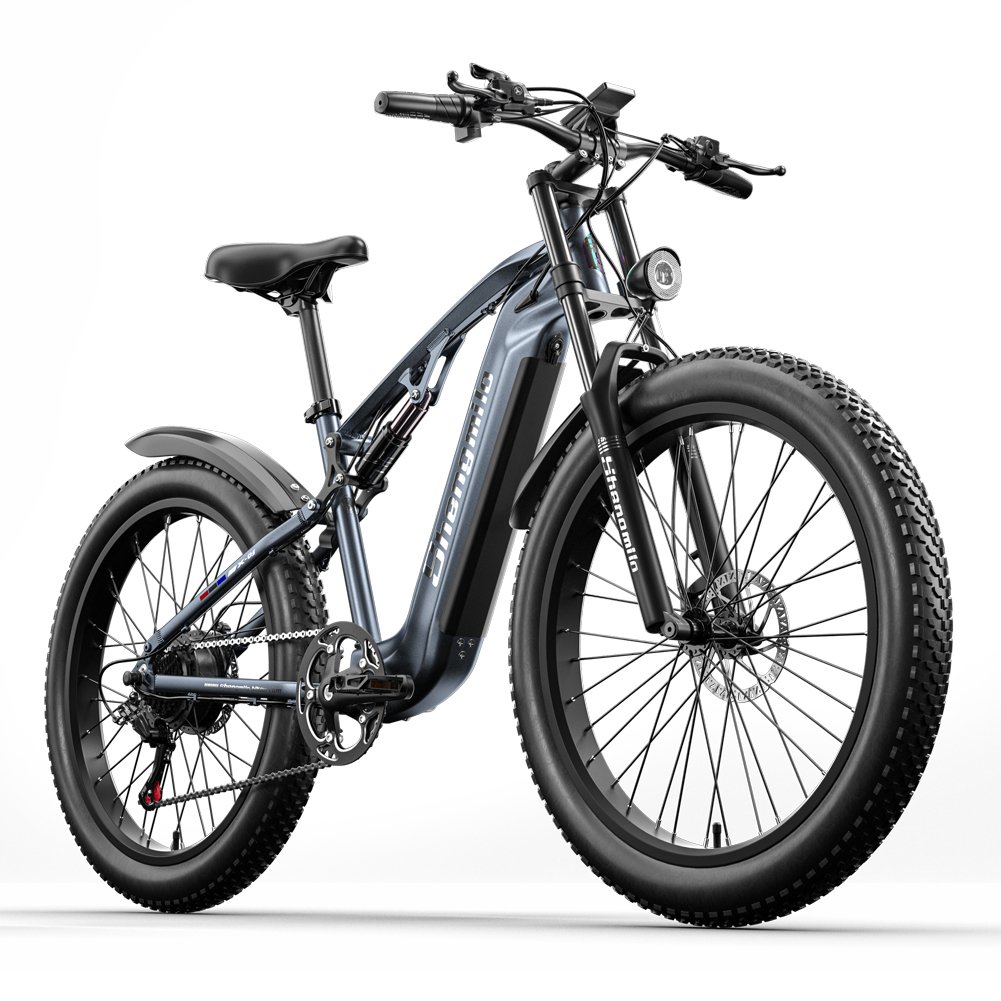 SHENGMILO MX05 FULL SUSPENSION ELECTRIC MOUNTAIN BIKE 48V 17.5AH 90KM
