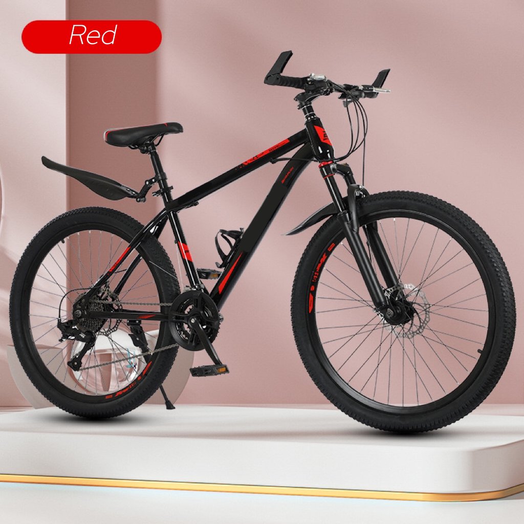 Hot Selling 24 inches Bicycle Mountain Bike 21 Speed Bicycle Gear Cycle Mountain Bike Unisex Highways Mountainous areas