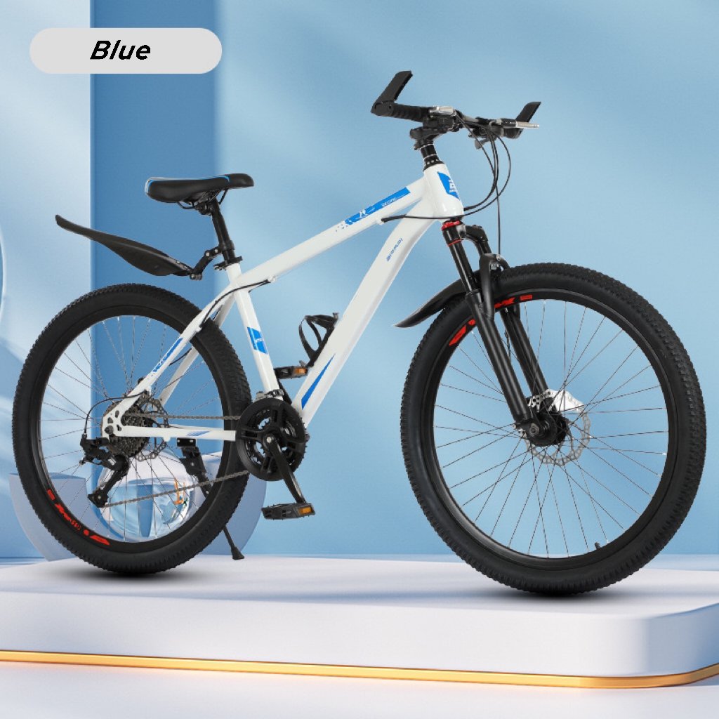 Hot Selling 24 inches Bicycle Mountain Bike 21 Speed Bicycle Gear Cycle Mountain Bike Unisex Highways Mountainous areas