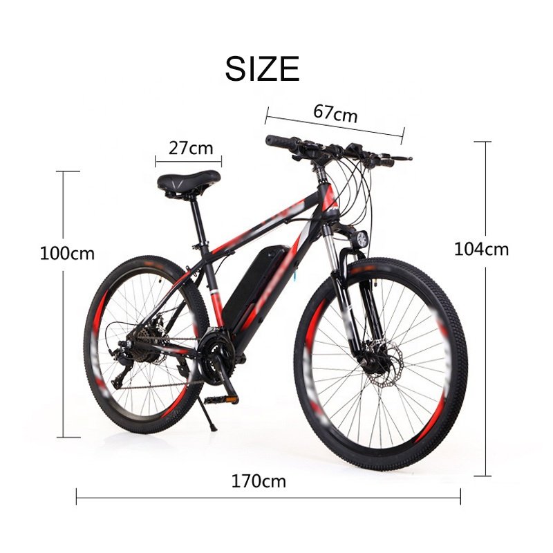 Dericsson electric mountain bike electric bicycle 26 "