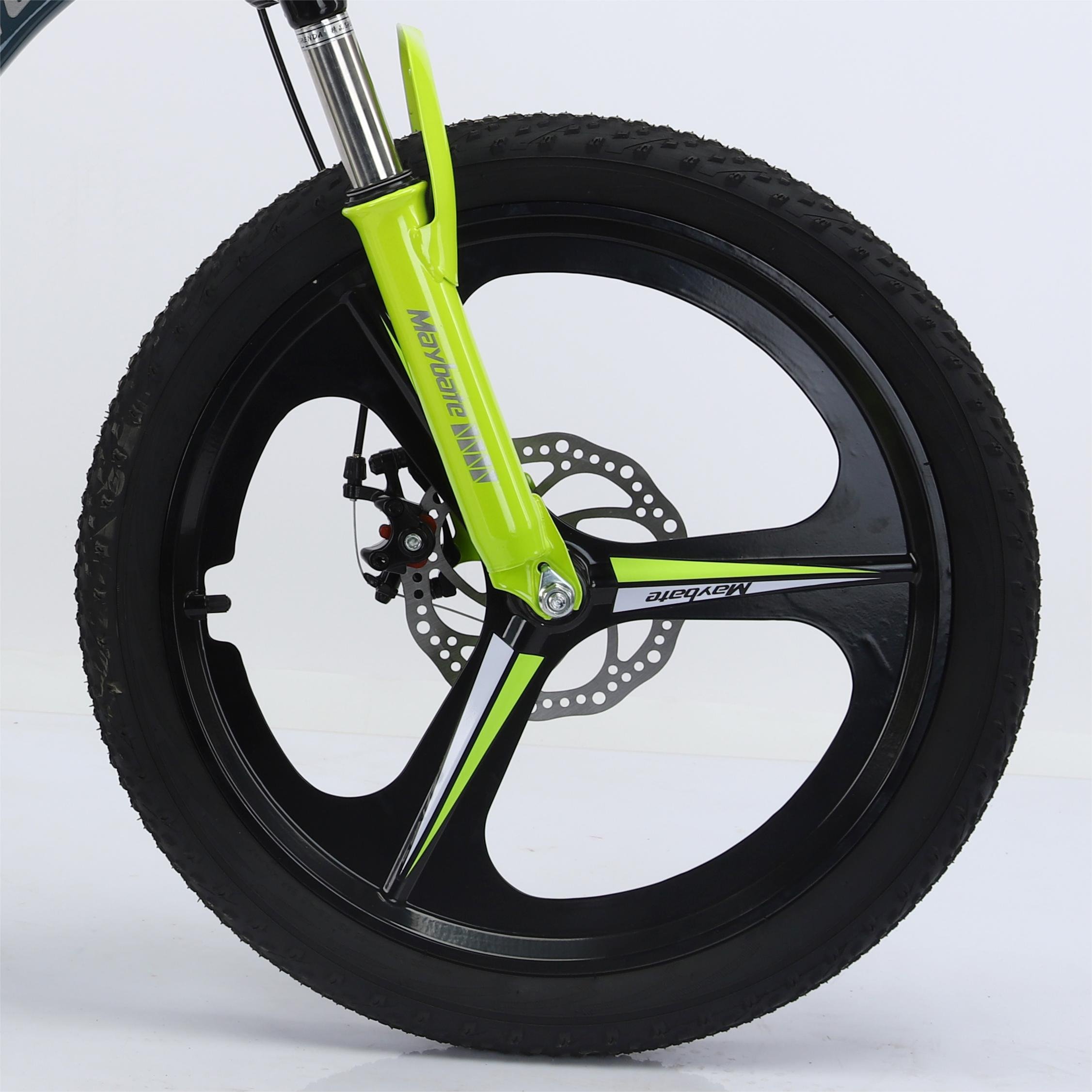 HANMA one-piece wheel New Model Kids 20 Inch Full Suspension Mountain Bike Wear-resistant Tire Fat Tire Road Bike In Stock