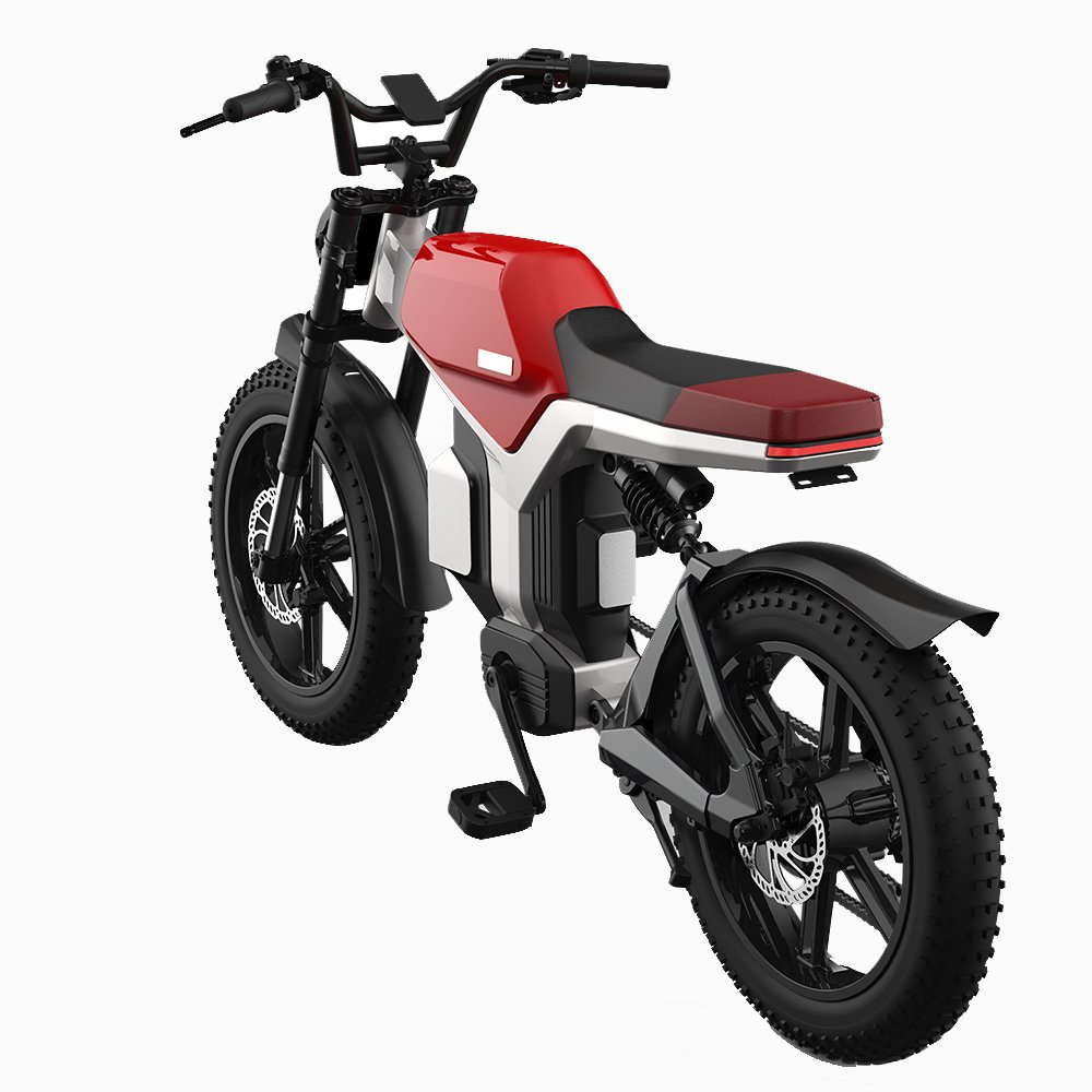 2024 new 20 inch moto electrica motorcycle 60V 1500W moped electric dirt 140N fat tire e bike mobility electric bike bicycle