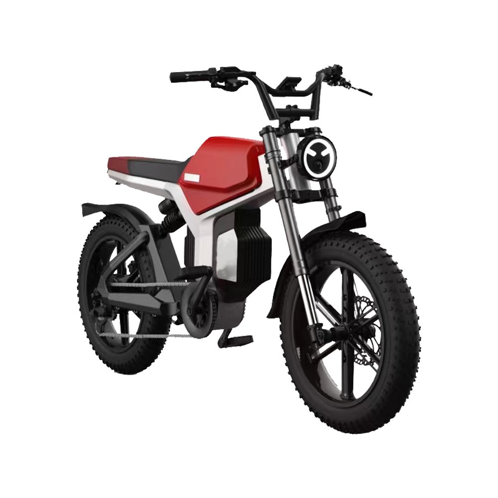 2024 new 20 inch moto electrica motorcycle 60V 1500W moped electric dirt 140N fat tire e bike mobility electric bike bicycle