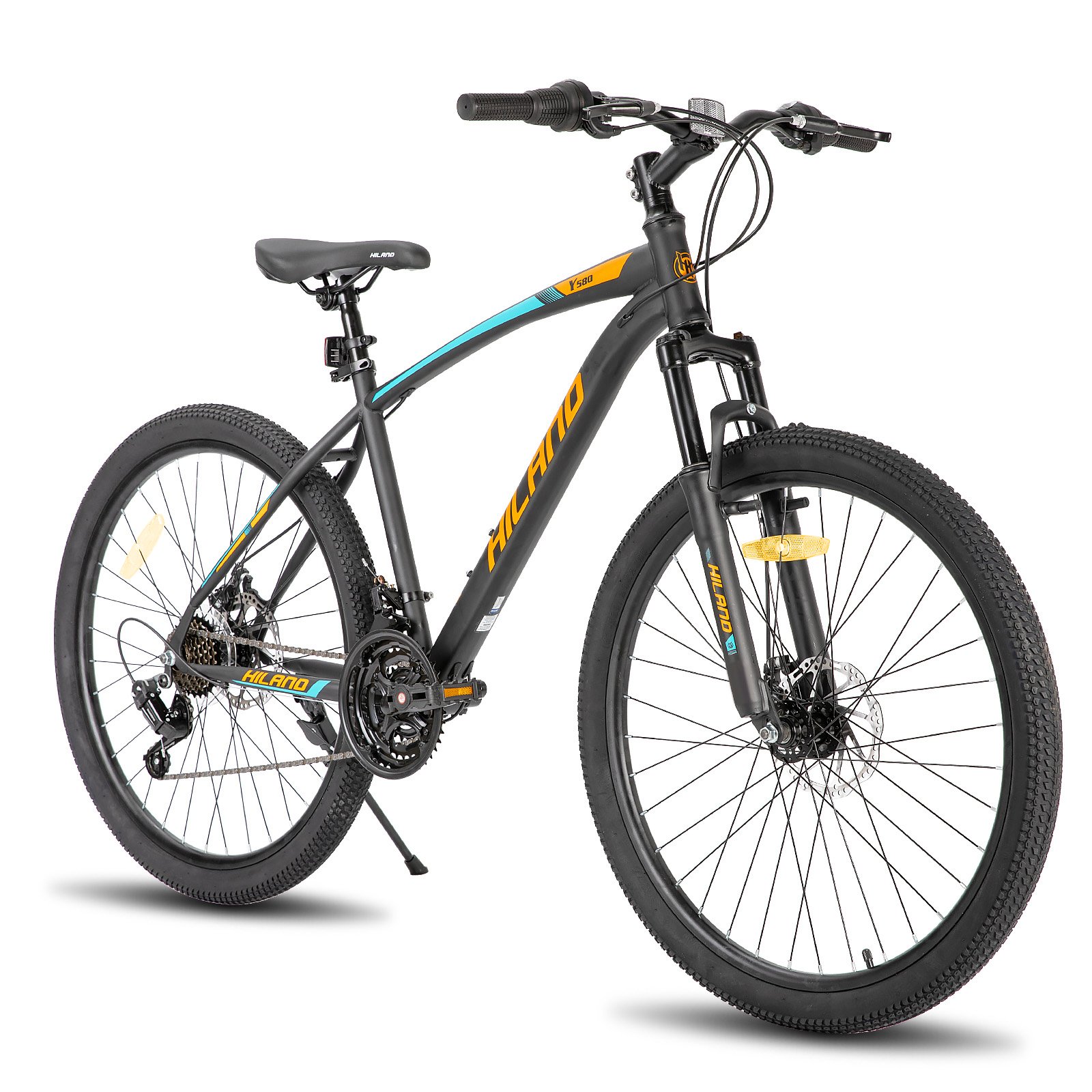JOYKIE HILAND OEM and ODM custom size 21 Speeds Aluminum Alloy RIM Disc Brake mountain Bike bicycle for adult