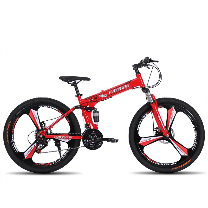 21/24/27 Speed Full Suspension Mountain Bike with 26/27.5/29 Inches Front Fork Pedal Disc Brake System Ordinary Braking System
