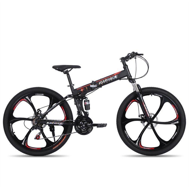 21/24/27 Speed Full Suspension Mountain Bike with 26/27.5/29 Inches Front Fork Pedal Disc Brake System Ordinary Braking System