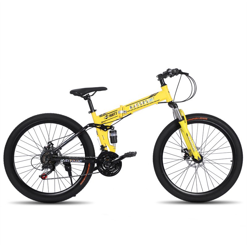 21/24/27 Speed Full Suspension Mountain Bike with 26/27.5/29 Inches Front Fork Pedal Disc Brake System Ordinary Braking System