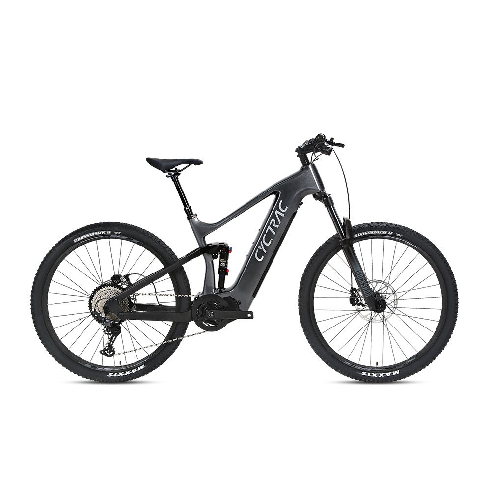 2024 high quality 48V 500W Carbon Frame mountain electric bike with mid motor ebike electric and full suspension ebike mountain