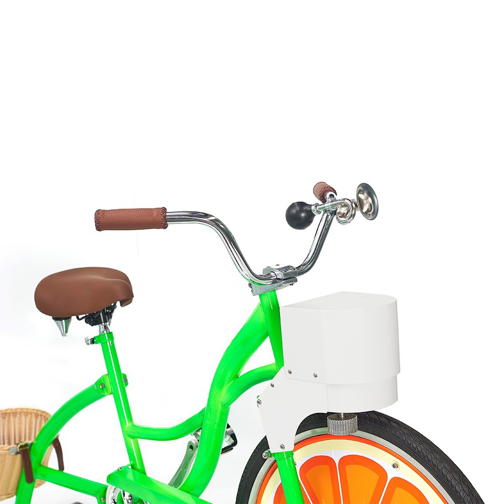 EXI Professional Sportbikes Equipment Pedal Power Youth Adult Orange Stationary Bicycle
