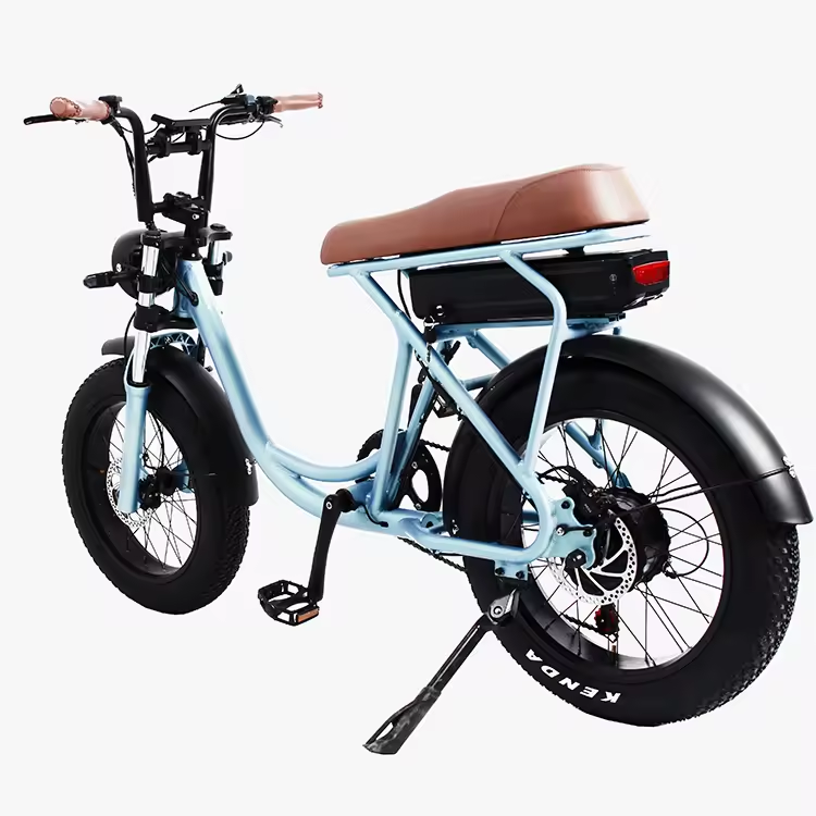 MINGMAX cheap Full suspension mountain Fatbike Customizable 500w Fat Tire E-bike hybrid ebike 20inch electric dirt bike