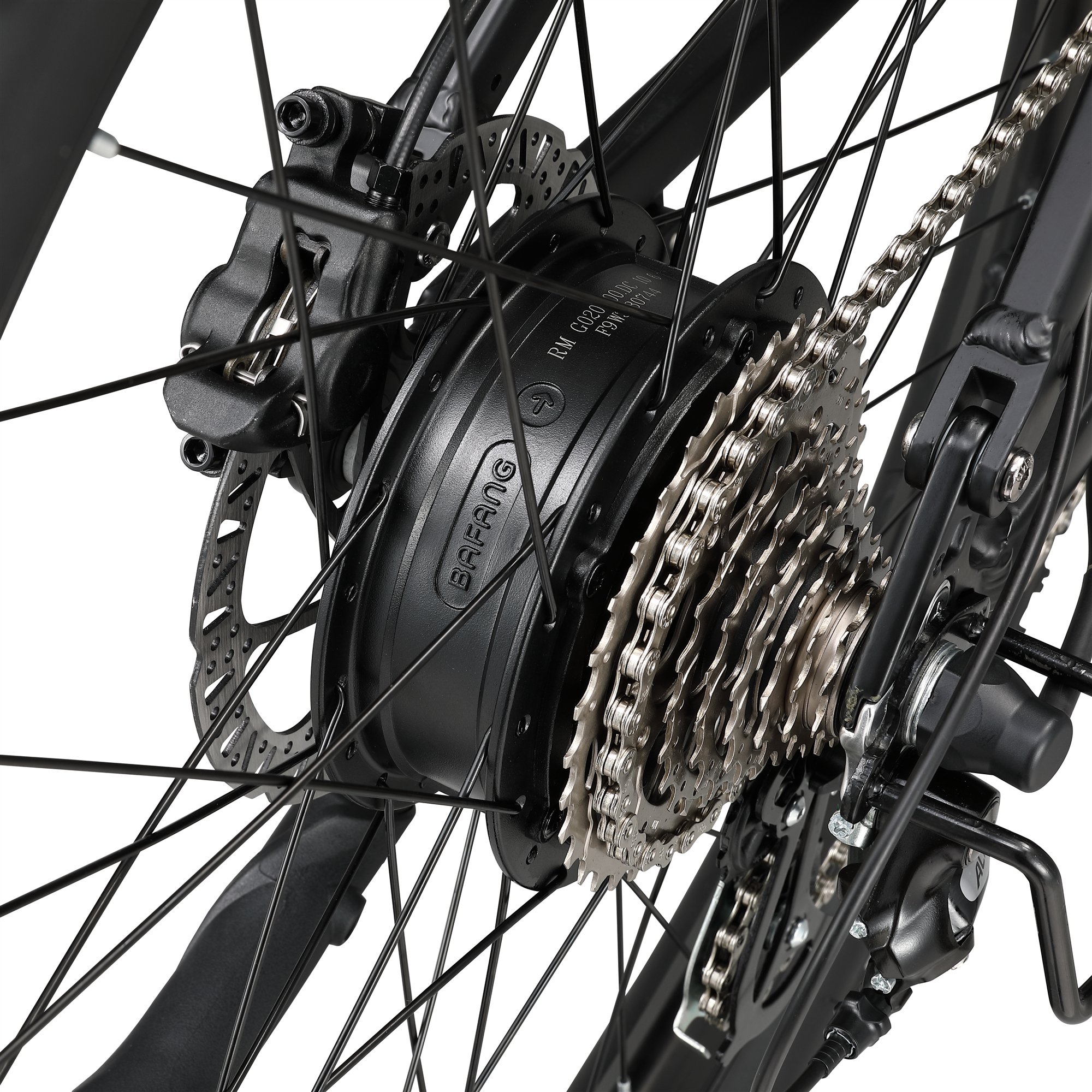 Paselec GS9 Electric Mountain Ebike for Adults 27.5 Inch Full Suspension with 500W Motor
