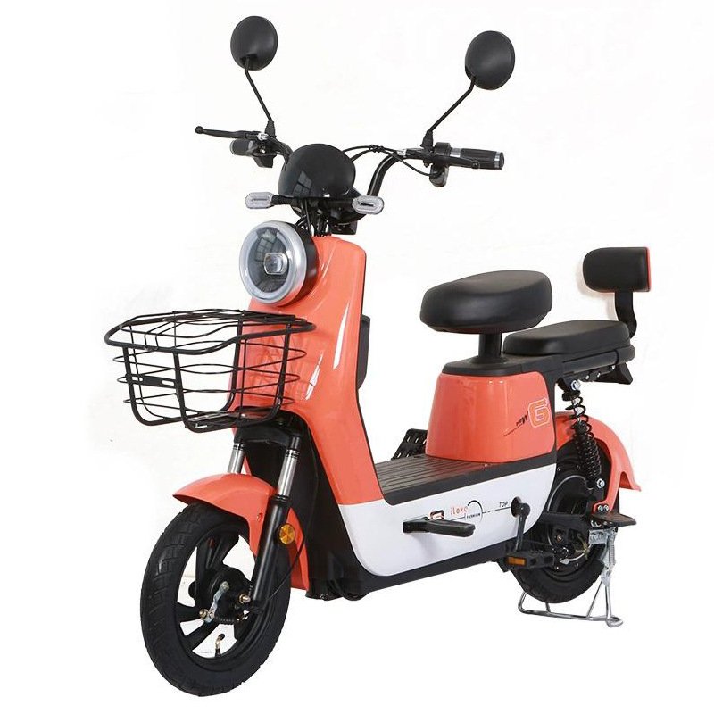 China Factory Manufacture 350W Electric City Bike New Cheap 48V 12A for Adults Power by Lithium Battery