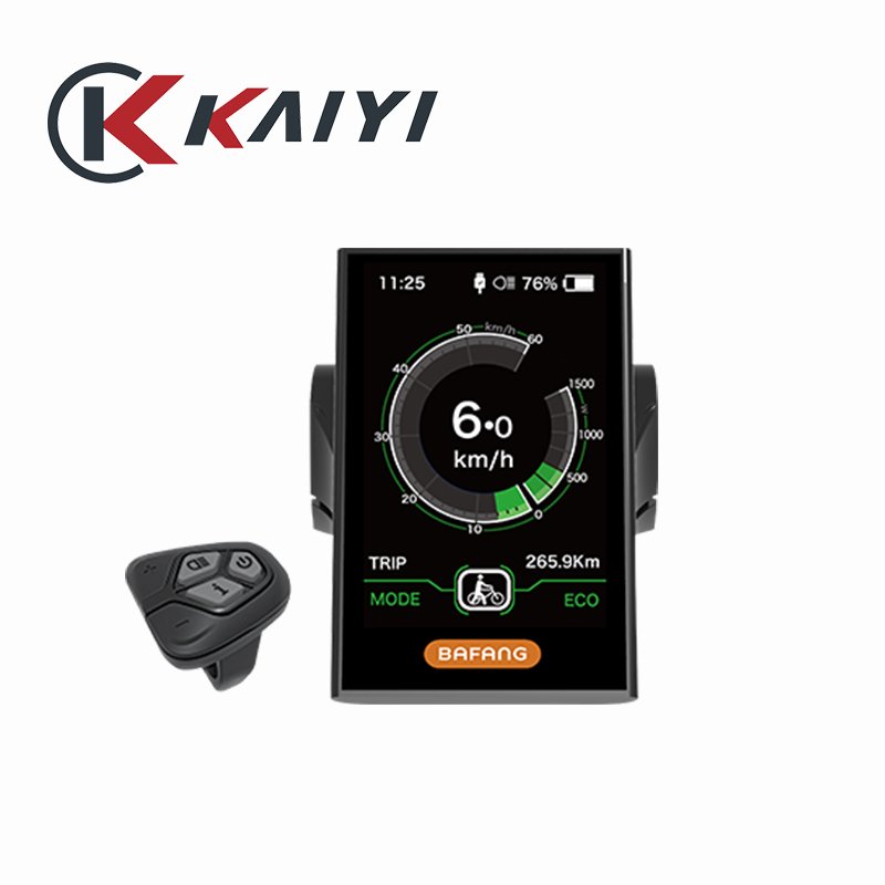 KAIYI Bafang Ultra Mid Drive Electric Bike Big Battery Full Suspension Ebike Adult Bicycle Electric 26 Inch Sensor New 36V 2023