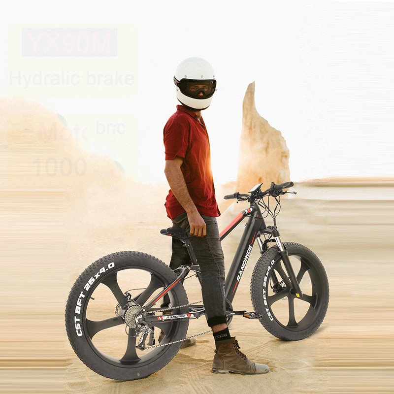 The New Listing Bit Fat Tire Simple ebike Adult Electric Bike And Cycle 26er Electric Mountain Bike E mtb Full Suspension