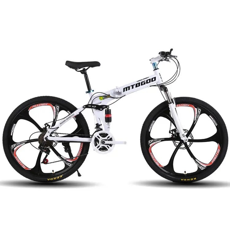 Hot Rines de Fibra de Carbono Para Bisicletas de Ruta 24~29" Alloy/Steel 21/24/27S Cycle Folding Mountain Bike for Men/Unisex