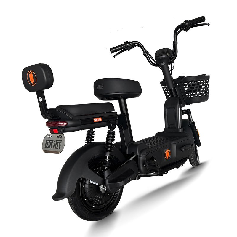 OPAI cheap wholesale electric city bike motorcycle 48v 350w motorbike electric bike scooter moto elettrica with rear backrest