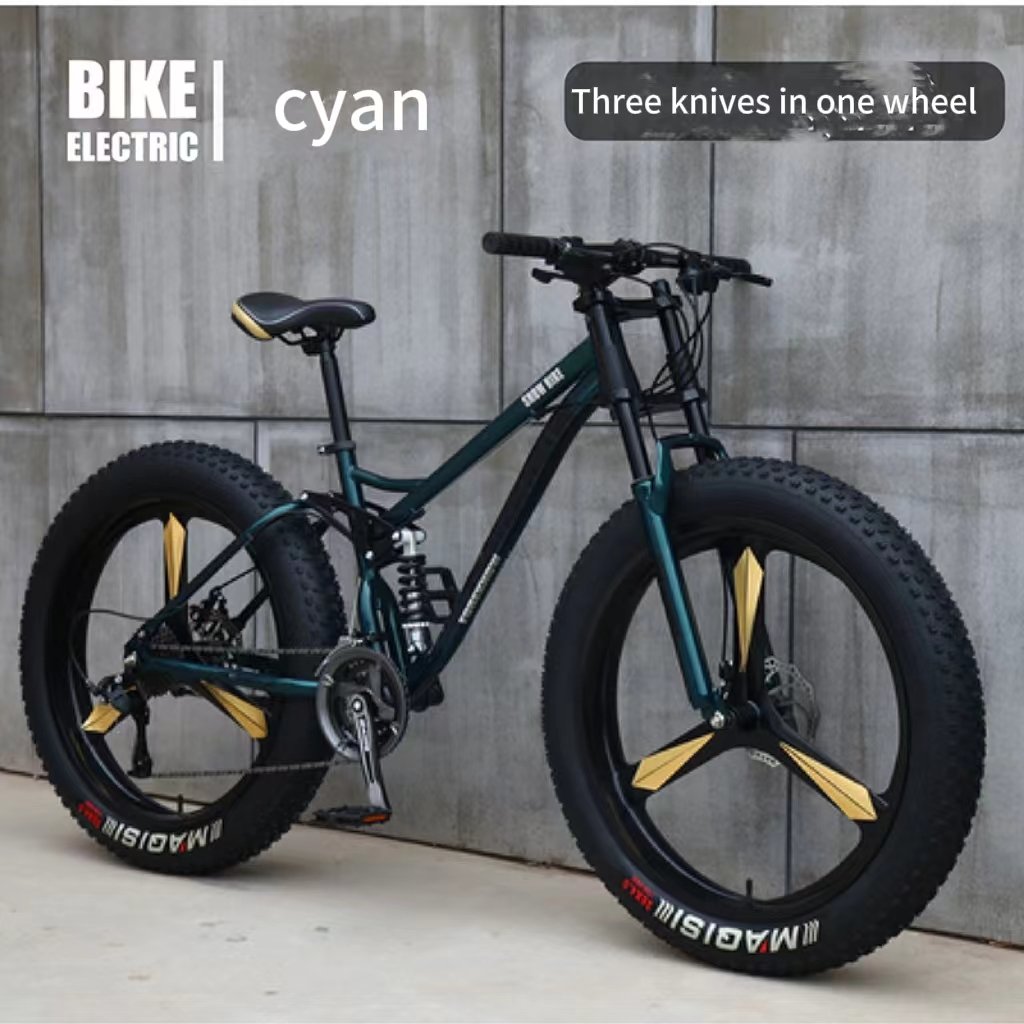 Mountain bike 24 inch 26 inch off-road wide tires suitable for adult variable speed models