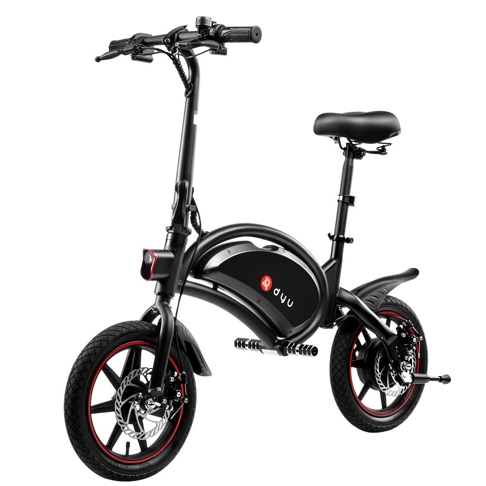 DYU Mini 2 Wheel e bicycle City ebike Motor Mountain chargers 36v Electric Bike with Lithium Battery