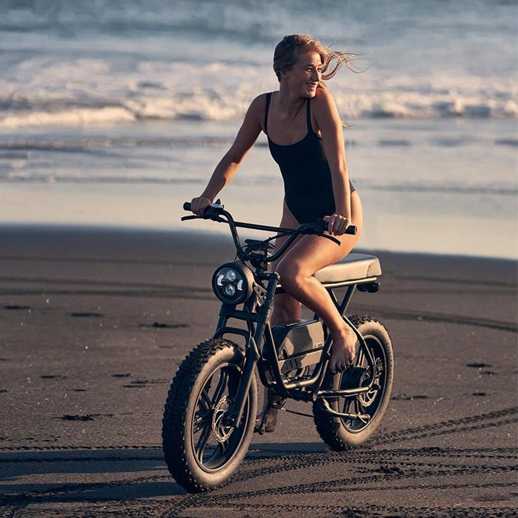 48V 750W 1000W Power China Cheap Full Suspension Retro Vintage E Bike Ebike Dirt Mountain Fat Tire Bicycle Electric Bike