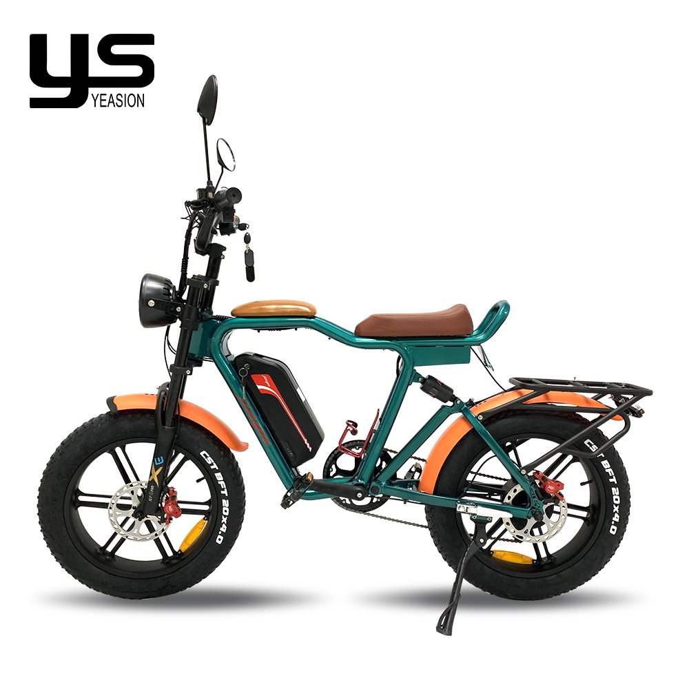 YEASION Hot Sale Aluminum Alloy Frame Low Price Electric Bike 48V 22Ah 1000W Ebike Fat Tyre Electric Mountain Bike for Adult