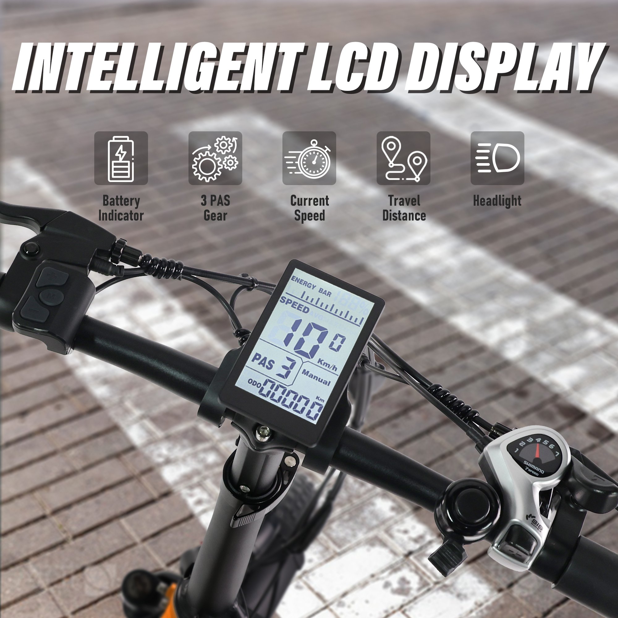 VARUN US Stock Warehouse Drop Shipping Daul Suspension Electric Foldable City Bike 48V 500W 13AH Ebike 20*4" Fat Tire E Bike