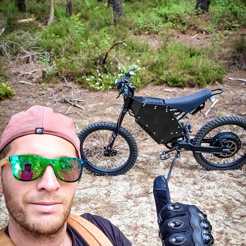 3000w 5000w 8000w 12000w 15000w Stealth Bomber Electric Bike Sur Ron Dirt Road Mountain Fat Tireel Electric City Bike